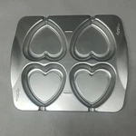 Wilton 4 Count Mini Heart Pan Baking Cupcake Valentines Day, 2105 0537. Fixed Price $9.50.