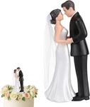 4.5" Wedding Bride And Groom Cake Topper Vintage Elegant Cou. Fixed Price $31.99.
