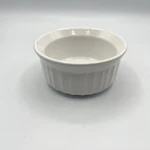 Corningware French White Ramekin Bowls Small 7 OZ/200ML Stoneware. Fixed Price $11.60.