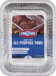Heavy Duty Large Aluminum Pans - Disposable For Cooking, Baking,. Fixed Price $16.99.
