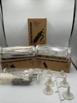 New In Box Pampered Chef Lot Of 3 Star & Heart Bread Tube And Easy Decorator. Fixed Price $20.00.