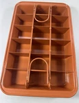 Brooklyn Brownie Muted Copper Cake Pan Kitchen Baking. Fixed Price $29.96.