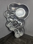 Vintage Wilton 1983 Smurfette Cake Pans 502-4017. Fixed Price $16.10.
