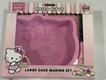 Hello Kitty Large Cake Making Set Silicone Mold, Spatula, Recipe Book New. Fixed Price $22.95.