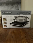 Tramontina 3 Piece Induction Cooking System. Fixed Price $160.00.