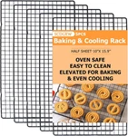 5PCS Cooling Racks For Cooking And Baking 10" X 16" Wire Rack,. Fixed Price $29.47.