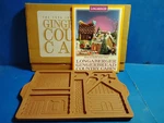 Longaberger Pottery Gingerbread Country Cabin Mold Item 33090 Vintage 1996 New. Fixed Price $19.99.