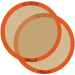 Mmmat Silicone Baking Set Of Round Non-stick 12 Inches. Fixed Price $19.29.