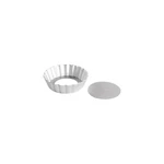 Fat Daddio's PFT-375 Round Fluted Tart Pan With Removable Bottom, 3.75 X 1 Inch. Fixed Price $18.09.