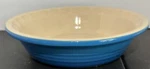 Creuset Heritage Stoneware Pie Pan Bowl, 5-INCH, Marseille Blue. Fixed Price $27.00.