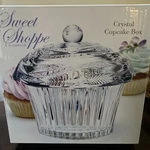 Godinger Shannon Crystal Sweet Shoppe Cupcake Candy Dish, Jewelry Holder. Fixed Price $20.00.