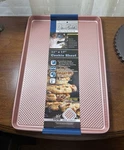 David Burke Large Cookie Sheet 11X17 Nonstick Commercial Bakeware Rose Gold New. Fixed Price $19.99.