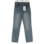 Frame - Women's 26 Blue Denim Sylvie Slender Straight Jeans. Fixed Price $101.53.