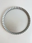 Fat Daddios Anodized Aluminum, Fluted Tart Pan Removable Bottom, 9 1/2 X. Fixed Price $7.00.
