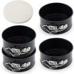 4 Pack Nonstick Springform Cheesecake Baker Set - Perfect Mini Desserts. Fixed Price $90.99.