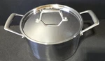 Tramontina Tri-ply Clad 4 Qt Stainless Steel Stock Pot Dutch Oven W/ Lid Nsf. Fixed Price $33.59.