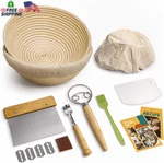 Rorecay Banneton Bread Proofing Baskets Set 2, 9 Inch Round Cane Sourdough. Fixed Price $43.09.