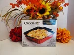 Crockpot Casserole Dish 8" Non-stick Stoneware New!. Fixed Price $19.89.