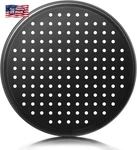 Casaculina 12 Inch Pizza Pan With Holes, Nonstick Tray For Oven, Round Per. Fixed Price $12.88.