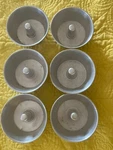 Set Of 6 Aluminum Kitchen Mini Molds Angel Food Cake Tube Baking Pans 3.75. Fixed Price $5.00.