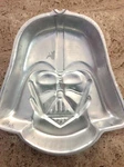 Wilton Darth Vader Cake Pan 2105-3035 Star Wars 2012 Lucas Films Inc. Used. Fixed Price $20.99.