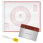 Siliqueen Silicone Pastry Baking Mat With Measurements Extra Brush And Do.... Fixed Price $39.53.