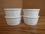 Chantal Ramekins Stoneware Cups 4 OZ/1/2 White Set Of. Fixed Price $18.00.