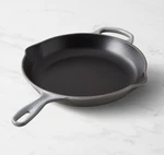 Creuset Signature Enameled Cast Iron Skillet Fry Pans. Fixed Price $177.00.