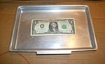 Small Aluminum Baking Pan/tray/cookie Sheet For Toaster Oven/rv Fits Vintage. Fixed Price $17.99.