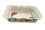 Pioneer Woman Keepsake Floral 12X8 In Ceramic Stoneware Baker Casserole Dish. Fixed Price $19.50.