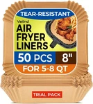 Air Fryer Paper Liners, 50 Pcs Disposable. Fixed Price $13.80.