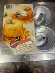 Vintage Wilton 2105-03123 Aluminum Mini Angel Food/bundt Cake Pan W/4 Cavities. Fixed Price $13.00.