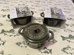 Staub Stoneware (1) Mini Cocotte Basil. Fixed Price $29.99.