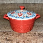 Pioneer Woman Mini Casserole Dish With Lid Stoneware Mazie. Fixed Price $12.00.
