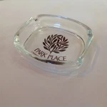 Vintage Souvenir Clear Glass Ash Tray Park Place Casino Hotel Atlantic City Nj. Fixed Price $20.24.