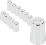 Ateco 4943 Stainless Steel Cake Food Mold (12 Pc, 3" X 2" Rum Baba). Fixed Price $106.99.