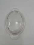 Pyrex P-14-C Clear Glass Small Oval Replacement Lid Casserole Dish. Fixed Price $9.00.