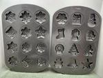 Wilton Cookie Christmas Shapes Non Stick 24 Different Designs Baking Pans. Fixed Price $19.99.