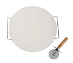 Le Regalo 3 Piece Pizza Stone Set. Fixed Price $17.50.