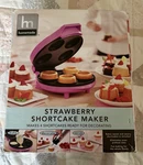 Sensio Homemade Strawberry Shortcake Maker Nib Model# TSK-2182MFB Nos 2012. Fixed Price $12.95.
