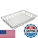 Get G.e.t. WB-953-SV 18 X 12 Rectangular Wire Pastry Basket Metal. Fixed Price $40.91.