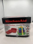 Kitchenaid Cake Creations Stacking Presents Silicone Pan Molds 2 Piece. Fixed Price $8.79.