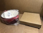 Hamilton Beach Enameled Cast Iron Dutch Oven Red 5.5 Quart Cream. Fixed Price $59.99.