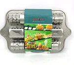 Nordic Ware Muffin Pan Holds 5 Cups For 9 Trains Usa Heavy Cast Aluminum. Fixed Price $24.95.