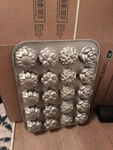 Nordic Ware Flower Petits Fours Baking Pan 20 Molds Mini Cupcake. Fixed Price $19.82.