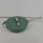 Caraway Ceramic Nonstick 12 Sage Green Saut Fry Pan Lid Nontoxic 4.5QT. Fixed Price $50.00.