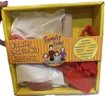 Vtg Family Cookie Kit Sassafras Kids Rolling Pin Cutters Rubber Scraper. Fixed Price $30.00.