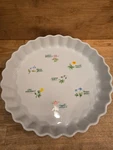 Anchor Ovenware Creative Cuisine Quiche Ceramic Baking Pan Quart 10" Diameter. Fixed Price $14.25.