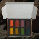 Unison Artists Soft Pastel Box Set - 8 Half Sticks Autumn Colours. Fixed Price $29.46.