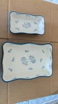 Wisenvoy Baking Dish Casserole Ceramic Lasagna Pan 2-PCS Bakeware Set-blue. Fixed Price $42.00.